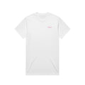 M.M.H. Awareness heavy oversized tee with pink print, worn
